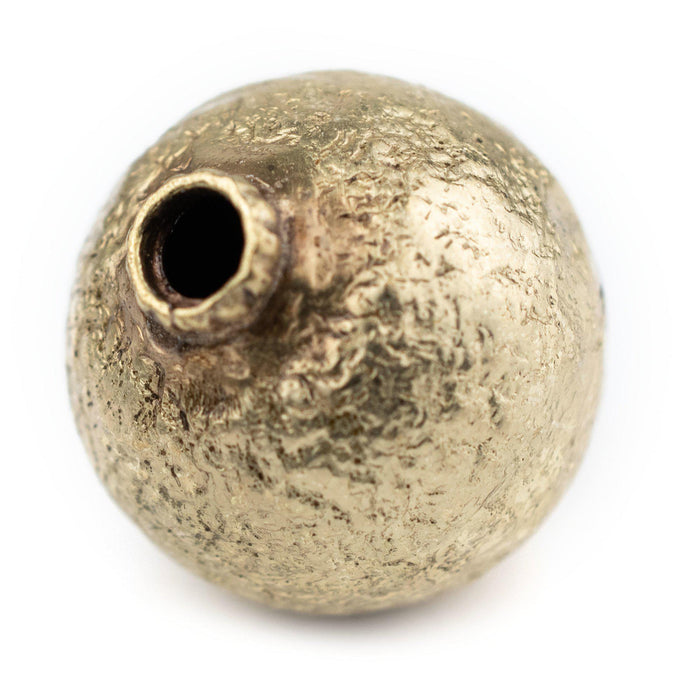 Jumbo Hollow Brass Bead (26mm) - The Bead Chest