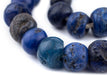 Antique Blue Glass Dutch Dogon Beads #7077 - The Bead Chest
