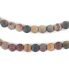 Matte Round Creek Jasper Beads (6mm)