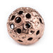 Jumbo Hollow Hammered Copper Bead (34mm) - The Bead Chest