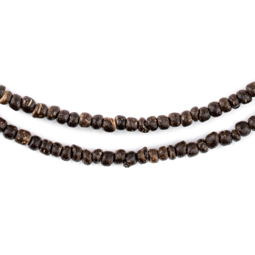 Chocolate Nugget Coconut Shell Beads (3-4mm) - The Bead Chest