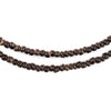 Chocolate Nugget Coconut Shell Beads (3-4mm)