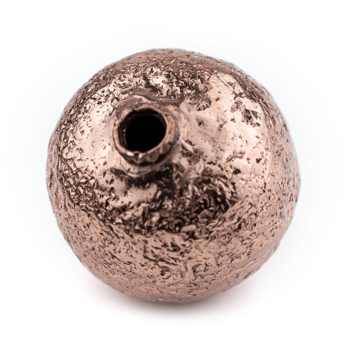 Jumbo Hollow Copper Bead (34mm) - The Bead Chest