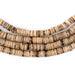 Rustic Heishi Coconut Shell Beads (5mm) - The Bead Chest