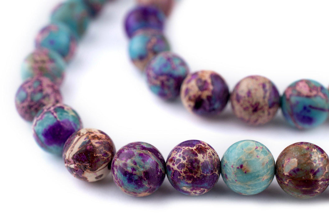 Galaxy Sea Sediment Jasper Beads (10mm) - The Bead Chest
