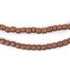 Light Brown Nugget Natural Wood Beads (5mm)