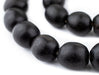 Round Ebony Wood Beads (Long Strand) - The Bead Chest