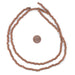 Light Brown Round Natural Wood Beads (5mm) - The Bead Chest