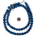 Blue Round Druzy Agate Beads (12mm) - The Bead Chest