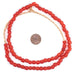 Bright Red Recycled Glass Beads (7mm) - The Bead Chest