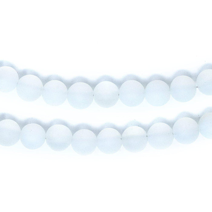 Matte Round Moonstone Opalite Beads (8mm) - The Bead Chest