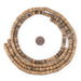 Rustic Heishi Coconut Shell Beads (8mm) - The Bead Chest