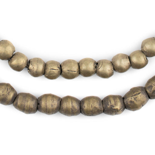 Vintage Ethiopian Brass Padre Beads - The Bead Chest