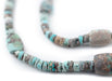 Middle Eastern Turquoise Beads, Single 14 Inch Strand - The Bead Chest