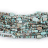 Middle Eastern Turquoise Beads, Single 14 Inch Strand