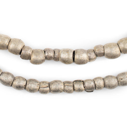 Assorted Vintage Ethiopian Silver Padre Beads