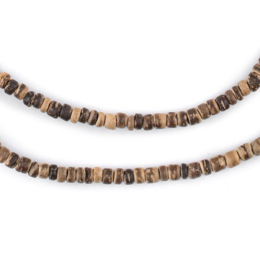 Rustic Nugget Coconut Shell Beads (3-4mm)