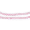 Matte Round Rose Quartz Beads (4mm)