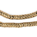 Brass Snake Beads (7mm) - The Bead Chest
