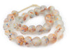 Jumbo Rainbow Speckled Recycled Glass Beads (25mm) - The Bead Chest