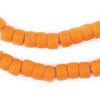 Pumpkin Orange Padre Beads (8mm)