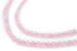 Matte Round Rose Quartz Beads (4mm) - The Bead Chest