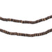 Chocolate Heishi Coconut Shell Beads (3-4mm) - The Bead Chest