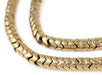 Brass Snake Beads (9mm) - The Bead Chest