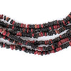 Crimson & Black Pharaonic Pottery Beads