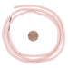 Pastel Pink Vinyl Phono Record Beads (4mm) - The Bead Chest
