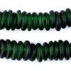 Green Annular Wound Dogon Beads