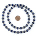 Lapis Nepali Silver Capped Beads - The Bead Chest