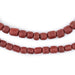 Red Java Glass Beads (6-8mm) - The Bead Chest