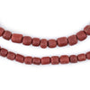 Red Java Glass Beads (6-8mm)