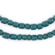Teal Java Glass Beads (6-8mm) - The Bead Chest