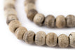 Round Grey Himalayan Bone Mala Beads (8mm) - The Bead Chest