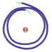 Royal Purple Vinyl Phono Record Beads (6mm) - The Bead Chest