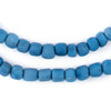 Blue Java Glass Beads (6-8mm)