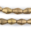 Cameroon Brass Bicone Beads (19x12mm)