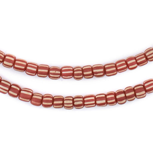 Vintage Orange Java Gooseberry Beads - The Bead Chest