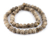 Round Grey Himalayan Bone Beads (14mm) - The Bead Chest