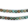 Green Round Turquoise Beads (6mm)