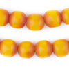 Round Kenya Amber Resin Beads (16mm)
