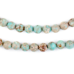 Turquoise Sea Sediment Jasper Beads (8mm)