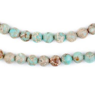 Turquoise Sea Sediment Jasper Beads (8mm)
