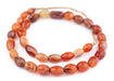 Carnelian Oval Beads (18x14mm) - The Bead Chest