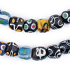 Turquoise Venetian-Style Mixed Krobo Beads
