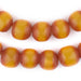 Sunrise Round Kenya Amber Resin Beads (14mm) - The Bead Chest