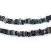 Dark Roman Glass Heishi Beads (5mm)