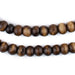 Brown Rustic Bone Mala Beads (8mm) - The Bead Chest